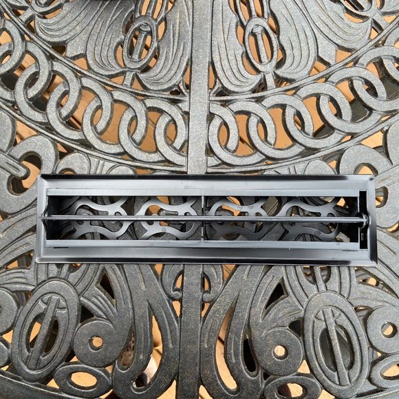 Floor Register - Oil Rubbed Bronze 2" x 12" - Picture 3 of 8